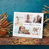 Nana Everの最高の家族写真コラージュへの贈り物 フォトプラーク (側面)