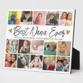 Nana Ever最高の孫15フォトコラージュ フォトプラーク (側面)