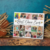 Nana Ever最高の孫15フォトコラージュ フォトプラーク (側面)