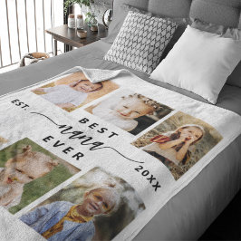 NaNa Ever最高の - Soldies Photo Collage フリースブランケット