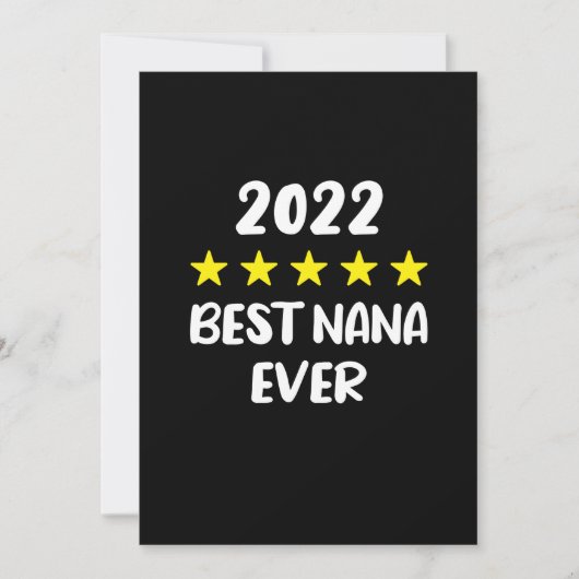Nana Ever 最高の Mothers Day 2022 5スター評価 セーブザデート (正面)