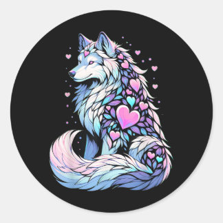 Nana for Womenおばあちゃん母の日クリスマスバット ラウンドシール