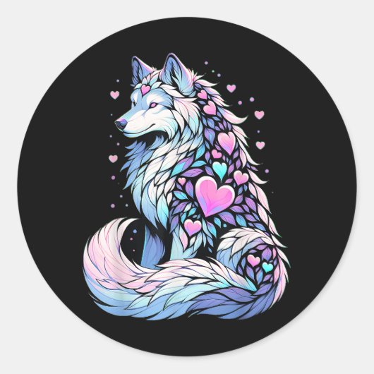 Nana for Womenおばあちゃん母の日クリスマスバット ラウンドシール (正面)