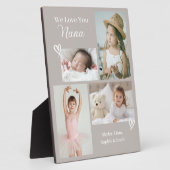 Nana Grandkids写真コラージュ大好き フォトプラーク (側面)