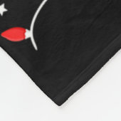 Nana Grandma Claus Christmas Lights Matching Famil フリースブランケット (角)