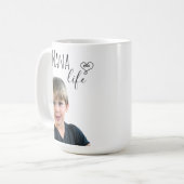 Nana Life カスタマイズ Photo祖母 コーヒーマグカップ (正面左)