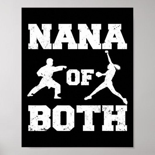 Nana Of Both Funny Softll And Karate Nana  ポスター (正面)