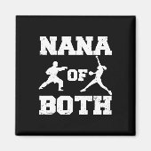 Nana Of Both Funny Softll And Karate Nana マグネット (正面)