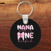 Nana Of Little Miss Onederful First Birthday Girl キーホルダー (正面)