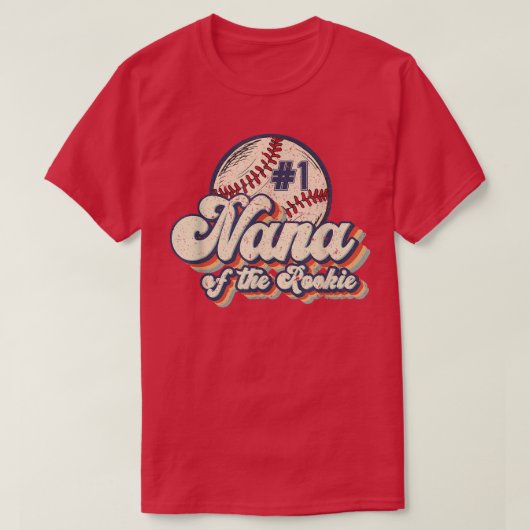 Nana of the Rookie Tee Rookie of the Year Baseball Tシャツ (デザイン正面)