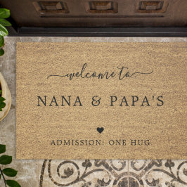 Nana & Papa's House フェイクコイルマット ドアマット