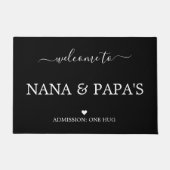 Nana & Papa's House Doormatへようこそ ドアマット (正面)