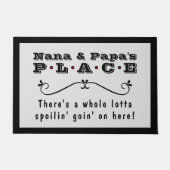 Nana&Papa's+Place+いっぱい甘やかすよ ドアマット (正面)