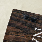 Nana & Papa's Wood House Doormatへようこそ ビーチタオル (インサイチュ)