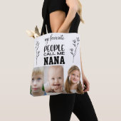 NANA PERSONALIZED PHOTO TOTE BAG FOR GRANDMOTHER トートバッグ (クローズアップ)