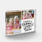 Nana Photo Blockのクリスマスプレゼント フォトブロック (左)