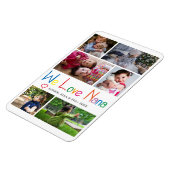 Nana Photo Collageが大好き マグネット (左側)