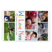 Nana Photo Collageが大好き マグネット (横)