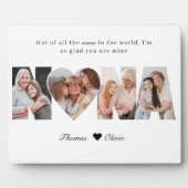 Nana Photo Collage Grandma Keepsake from Grandkids フォトプラーク (正面)