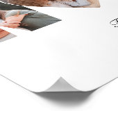 Nana Photo Collage Grandma Keepsake from Grandkids ポスター (角)