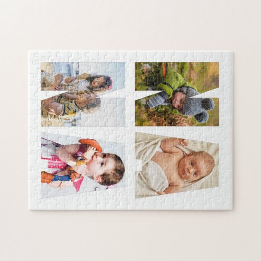 Nana Photo Collage Keepsake ジグソーパズル (横)