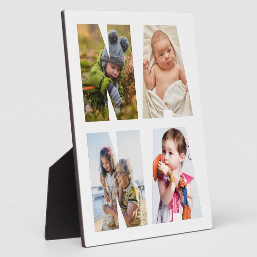 Nana Photo Collage Keepsake フォトプラーク (側面)