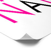 Nana Poster（ピンク） ポスター (角)