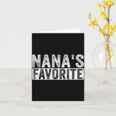 Nana’s Favorite Cute Family Granhild Quote Proud G カード (黄色い花)