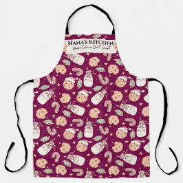 Nana’s Kitchen Apron – Funny Grandmother エプロン