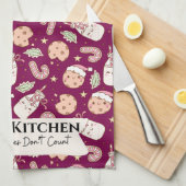 Nana’s Kitchen , Funny Grandmother  キッチンタオル (四つ折り)