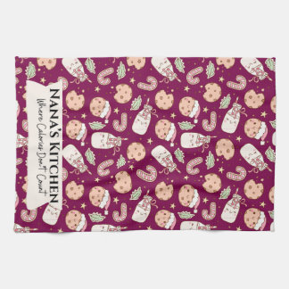 Nana’s Kitchen , Funny Grandmother  キッチンタオル