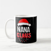 Nana Santa Claus Christmas Matching Costume コーヒーマグカップ (左)
