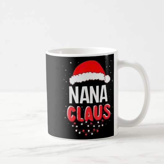 Nana Santa Claus Christmas Matching Costume コーヒーマグカップ (右)