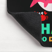 Nana Shark Shirt, Fathers Day Gift From Wife Son D マウスパッド (コーナー)