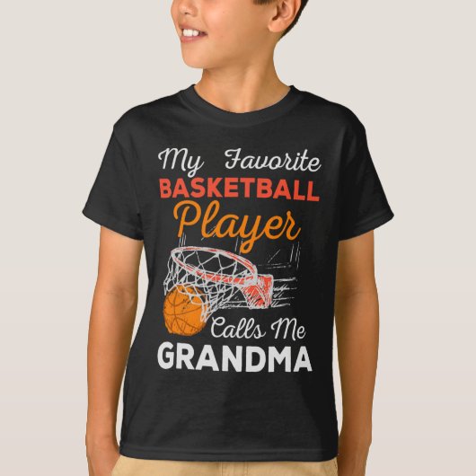 Nana Tee - 私の大好きなスケルトン選手は私をグランと呼ぶ Tシャツ (正面)