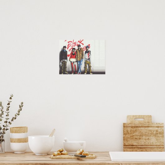 Nana The Black Stones Band Spread 2 ポスター (キッチン)