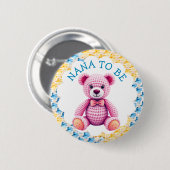 Nana to Be | 男の子のベビーシャワー 缶バッジ (正面&裏面)