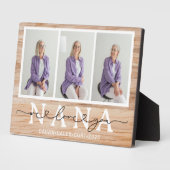 Nana We Love Youハートスクリプト3 Photo Gift フォトプラーク (側面)