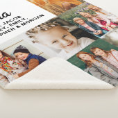 Nana We Love youハートモダンPhoto Collage シェルパブランケット (3/4)