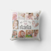 NANA WE LOVE YOU 10フォトコラージュカスタム クッション (正面)