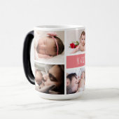 Nana We Love You Photo Collage モーフィングマグカップ (正面左)