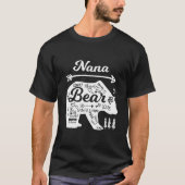 Nana Words Of Love Bear With Doodle S Grandma Tシャツ (正面)