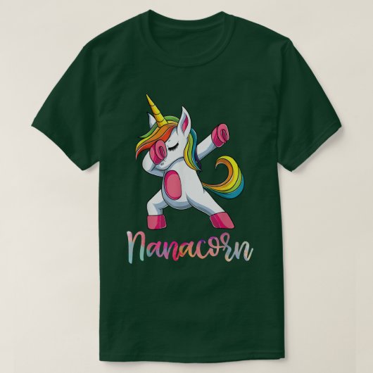Nanacorn Nana Unicornシャツ、マザーズ・デイイタリアンG Tシャツ (デザイン正面)