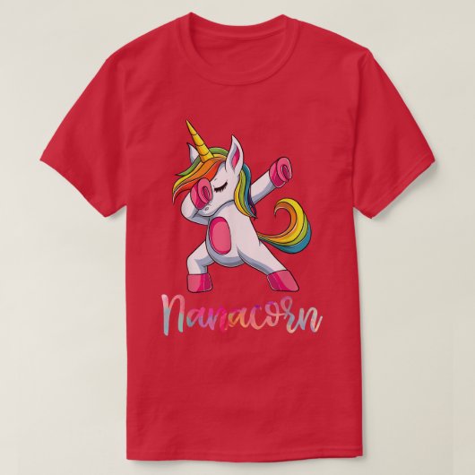 Nanacorn Nana Unicorn, Mothers Day イタリアン Grandm Tシャツ (デザイン正面)