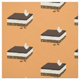 Nanaimoのバーの微笑 ファブリック