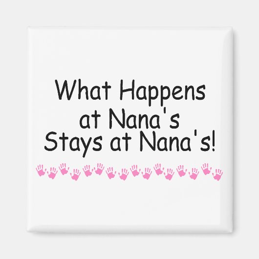 Nanasで何が起こるか マグネット (正面)