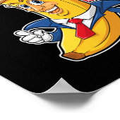 Nanas(スケール)スターシップミームユーモアおもしろいTだ ポスター (角)