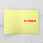 Nana's are like Banana's Greeting card カード (内部)