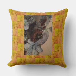 Nana's Framed Flowers(ナナハート額縁花) クッション