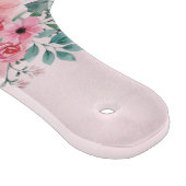 Nana's Kitchen Pinkフローラ水カラーガラス カッティングボード (角)